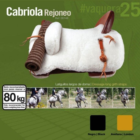 Silla Zaldi Campera Cabriola Rejoneo (Comp)