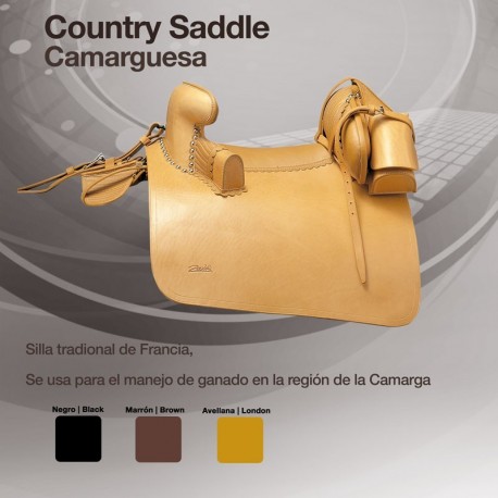 Silla Zaldi Campera Camarguesa
