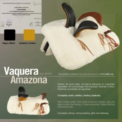 Silla Zaldi Campera Vaquera Amazona (Completa)