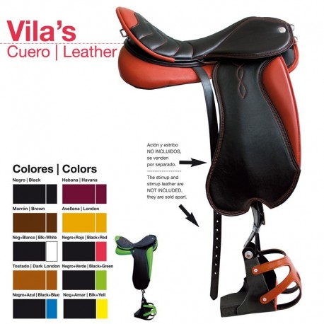 Silla Zaldi Raid Vila's Cuero