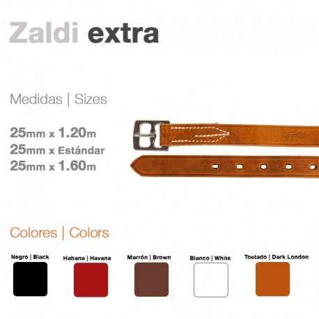 Ación estribo Zaldi Extra 25 mm