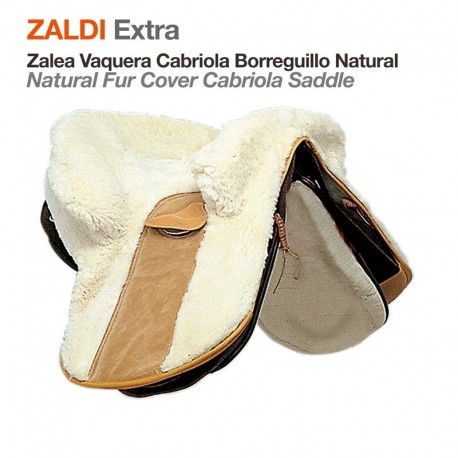 Zalea Cabriola Zaldi Extra con borreguillo natural