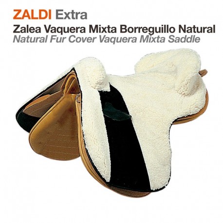 Zalea Vaquera Mixta Zaldi Extra con borreguillo natural