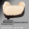 Silla Sudadero Bareback Borreguillo Natural