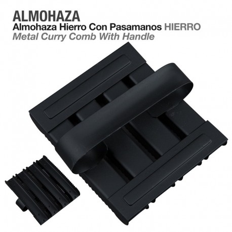 Almohaza hierro con pasamanos