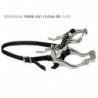 Abrebocas metal con correa nylon