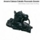 Amarre cabeza caballo pavonado grande