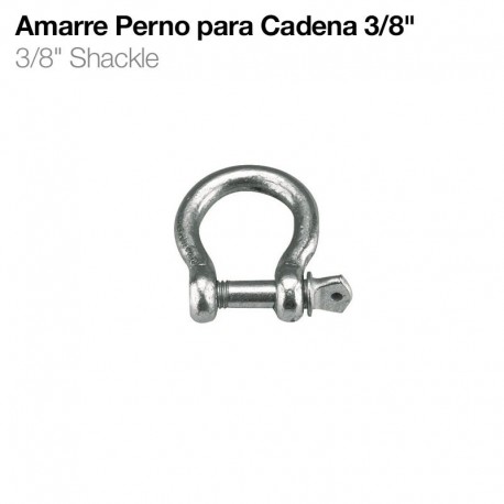 Amarre perno para cadena 3/8"