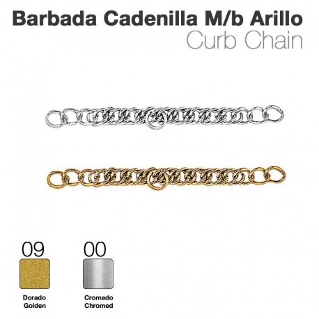 Barbada cadenilla M/B arillo