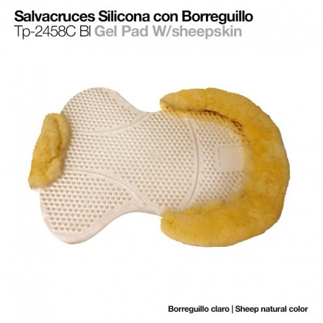 Salvacruces silicona con borreguillo