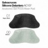 Salvacruces silicona delantero