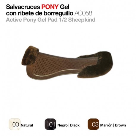 Salvacruces Pony gel con borreguillo