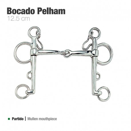 Bocado Pelham partido económico