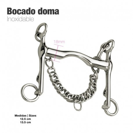  Bocado doma inox