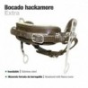 Bocado Hackemore extra cuero inox