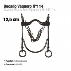Bocado vaquero Económico pavonado