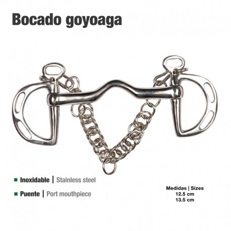 Bocado Goyoaga puente económico inox