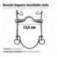 Bocado vaquero embocadura inox mate