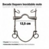 Bocado vaquero embocadura inox mate