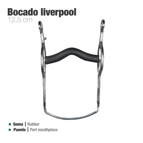 Bocado liverpool goma puente