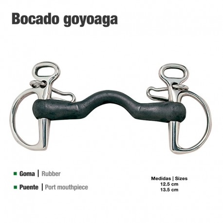 Bocado Goyoaga goma puente