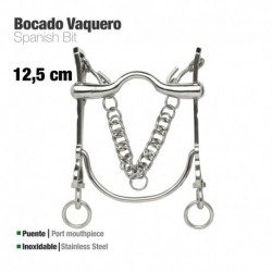 Bocado vaquero inox