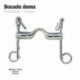Bocado doma inox hueco