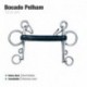Bocado Pelham goma dura inox