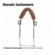 Bocado Hackamore cuero grueso