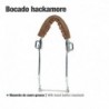 Bocado Hackamore cuero grueso