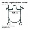 Bocado vaquero barra curva cuello ganso