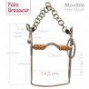 Bocado Felix Brasseur Movible