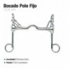 Bocado polo fijo inox