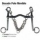 Bocado polo movible inox económico