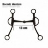 Bocado Western negro