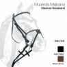 Cabezada montar muserola Mejicana