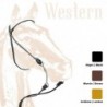 Cabezada montar Western redonda