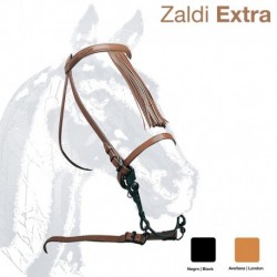 Cabezada Vaquera Zaldi Extra con ahogadero