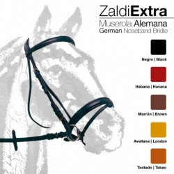 Cabezada Zaldi Extra muserola alemana