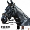 Cabezada montar Padding doble rienda