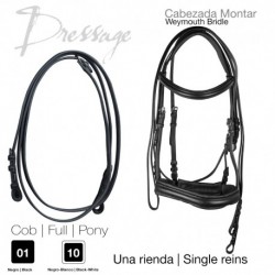 Cabezada montar doma