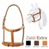Cabezada cuadra cuero Zaldi Extra