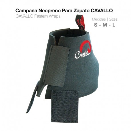Campana neopreno para zapato caballo