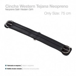 Cincha Western Tejana neopreno