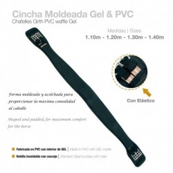 Cincha moldeada PVC y Gel