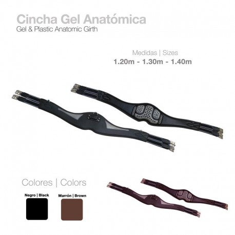 Cincha gel anatómica