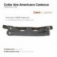 Collar aire americano cuero Castecus