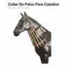 Collar de palos para caballos