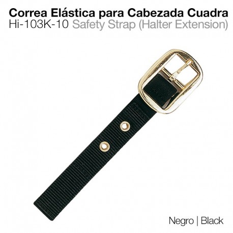 Correa elástica para cabezada cuadra