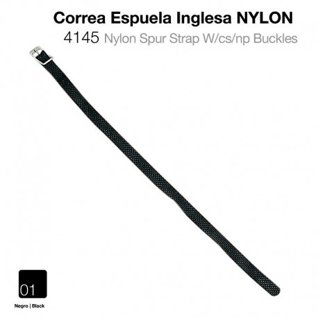 Correa espuela Inglesa nylon